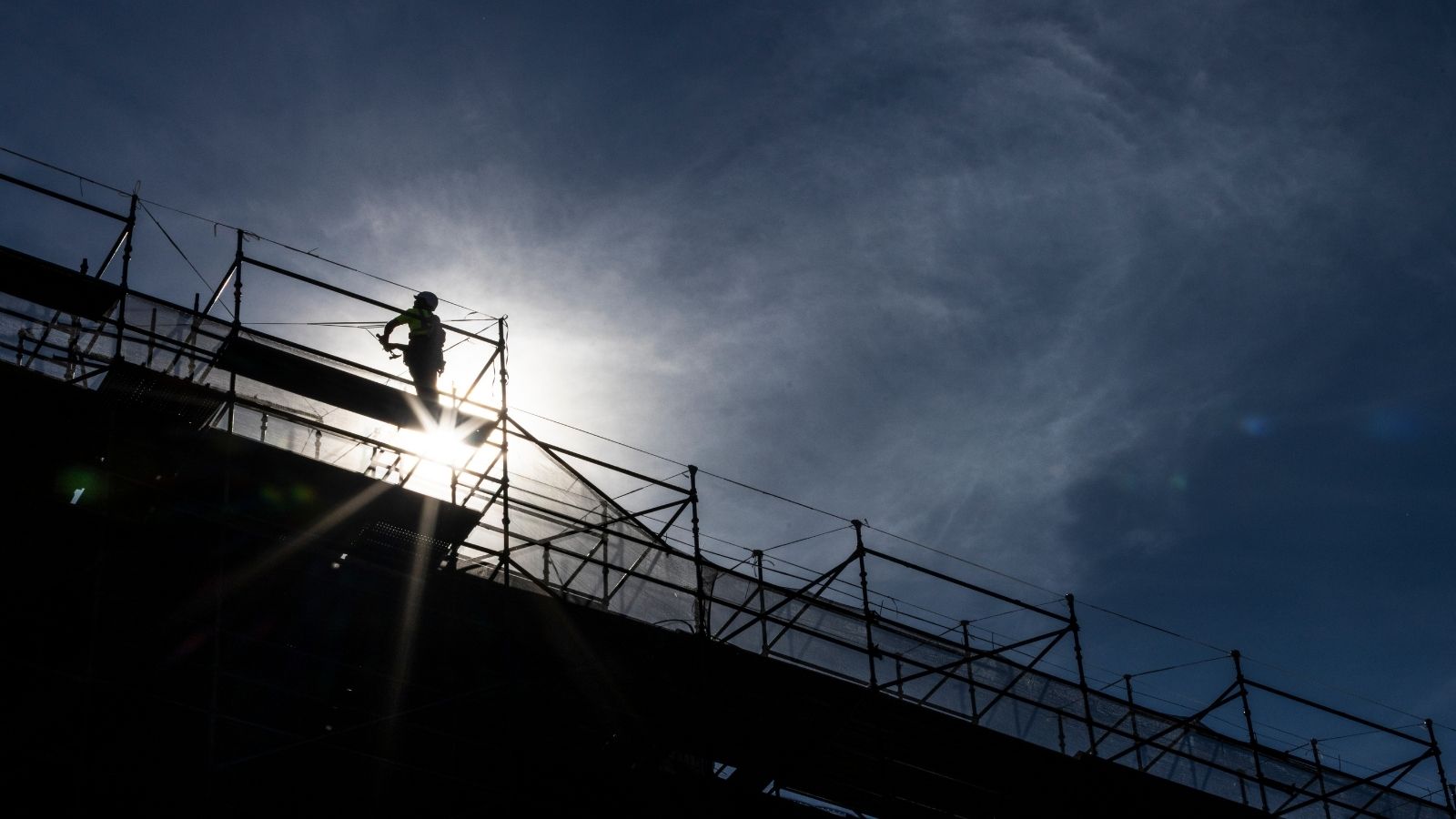 Man doing construction