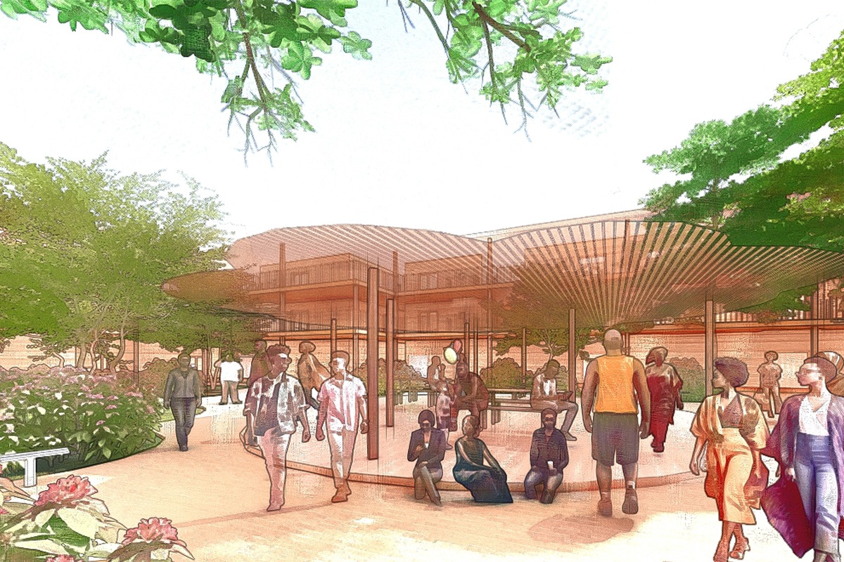 Sunu Kerr Courtyard Bantaba