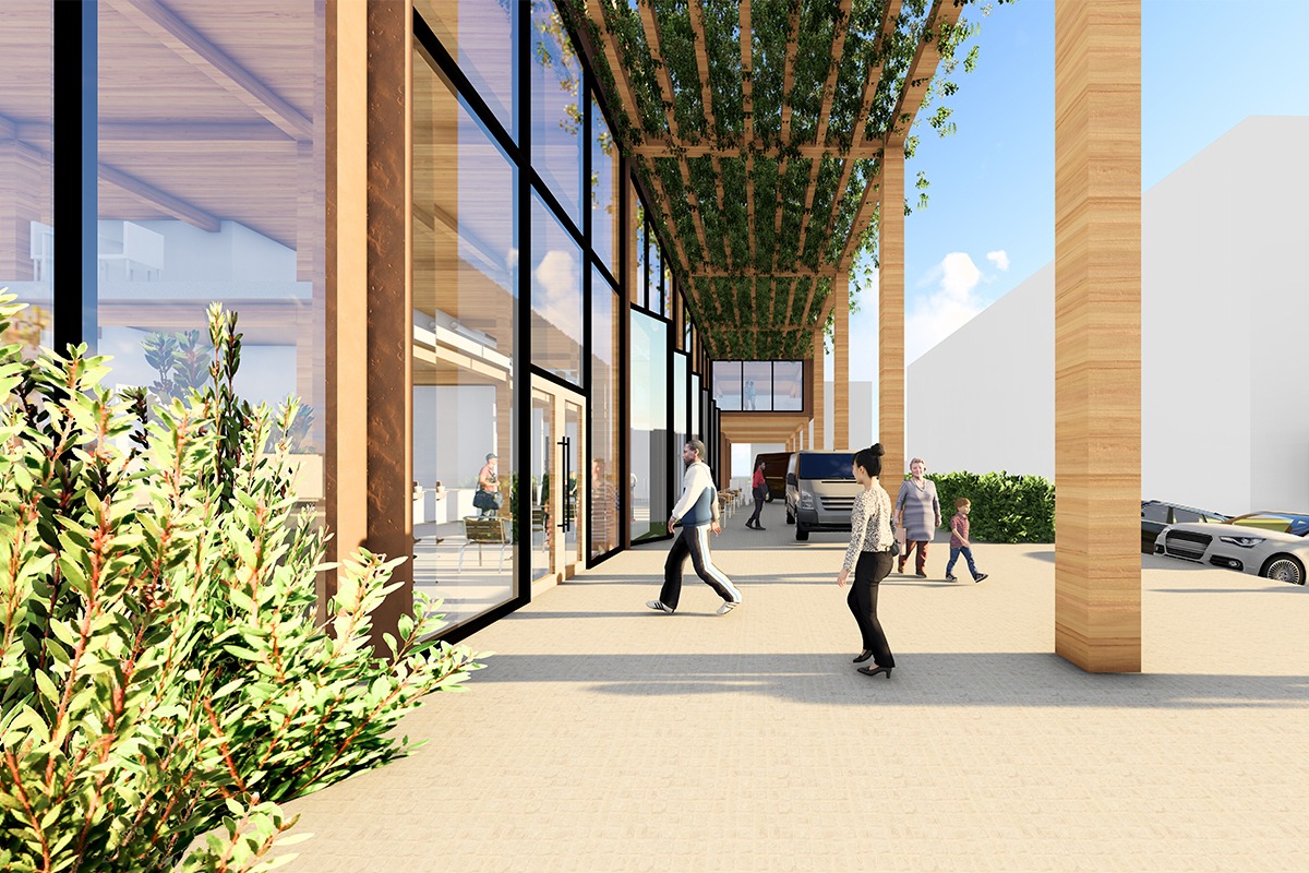 BLOCK105 - Canopy Perspective Render