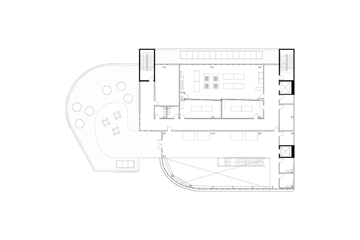 HABITAT KITCHEN - Plan Level 2