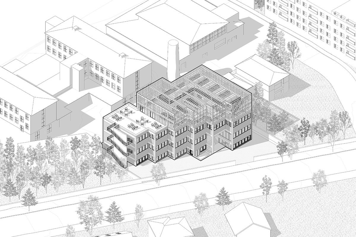 Aarhus Food House - Site Axonometric