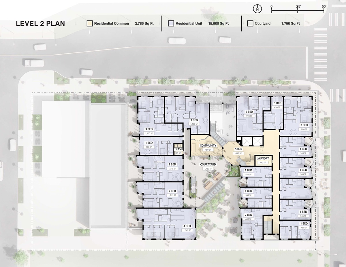 Cascade Community Presentation_Level 02 Floor Plan