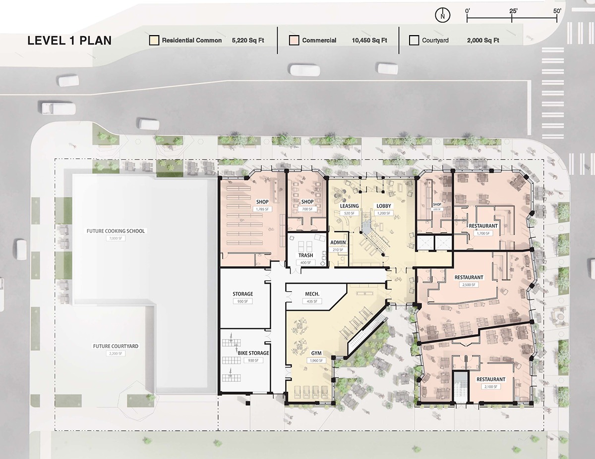 Cascade Community Presentation_Level 01 Floor Plan
