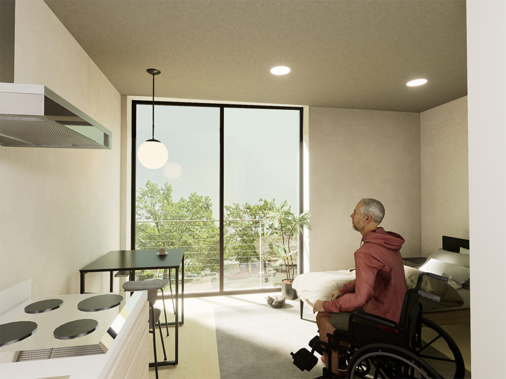 UNIT BEDROOM RENDER