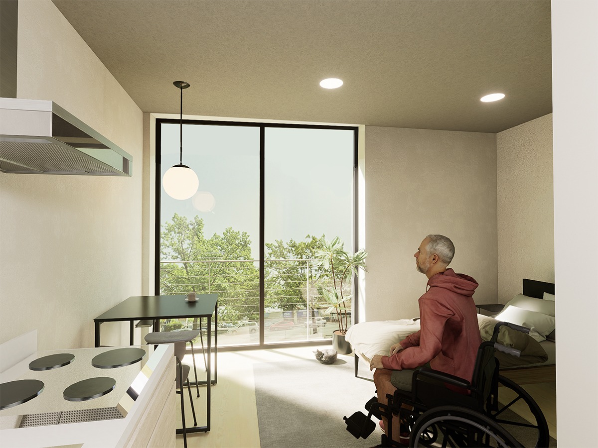 UNIT BEDROOM RENDER