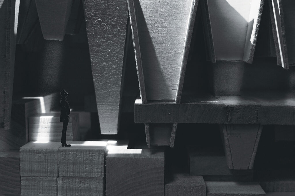 A Room for a Vessel Int. Perspective Section