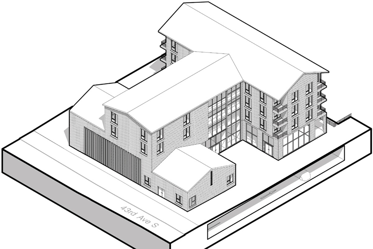 EXTERIOR AXONOMETRIC VIEW