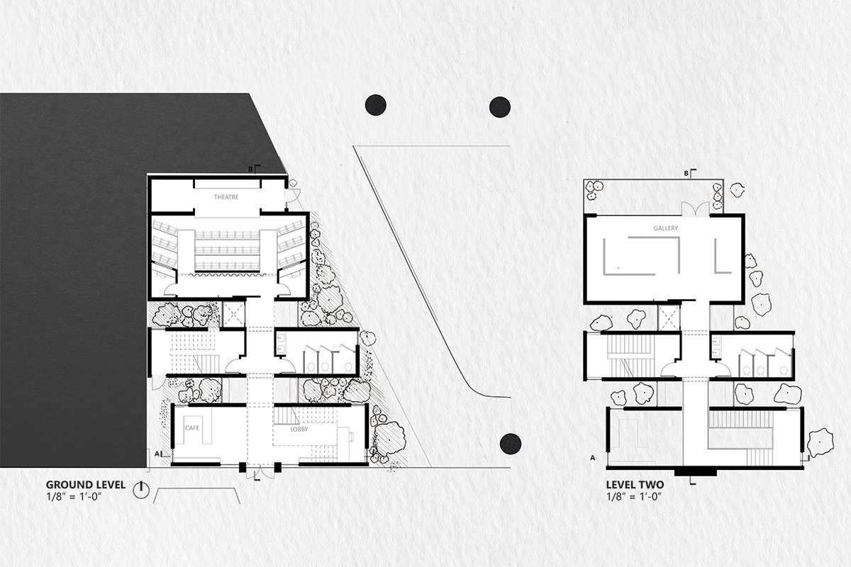 Floor Plans - Levels 1 & 2
