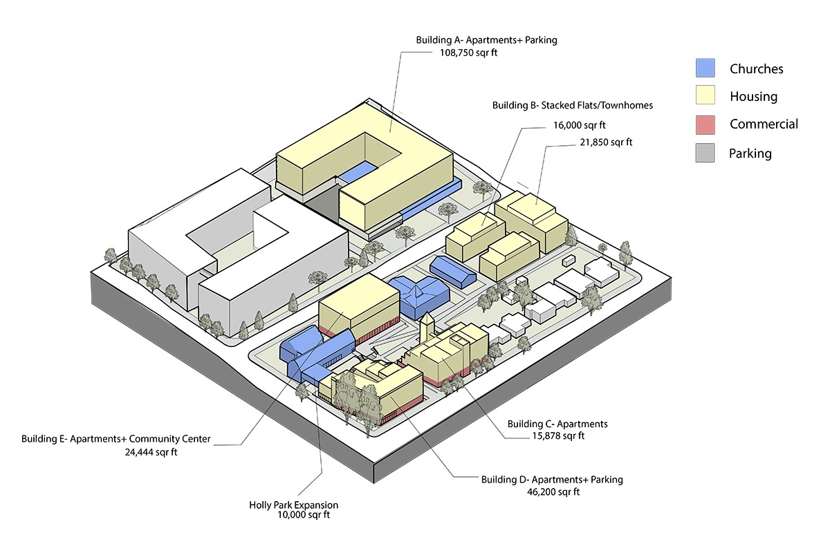 SITE AXONOMETRIC VIEW