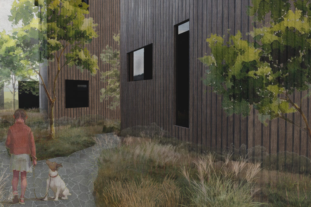 4026 & 4022 Woodland Park Ave Exterior perspective