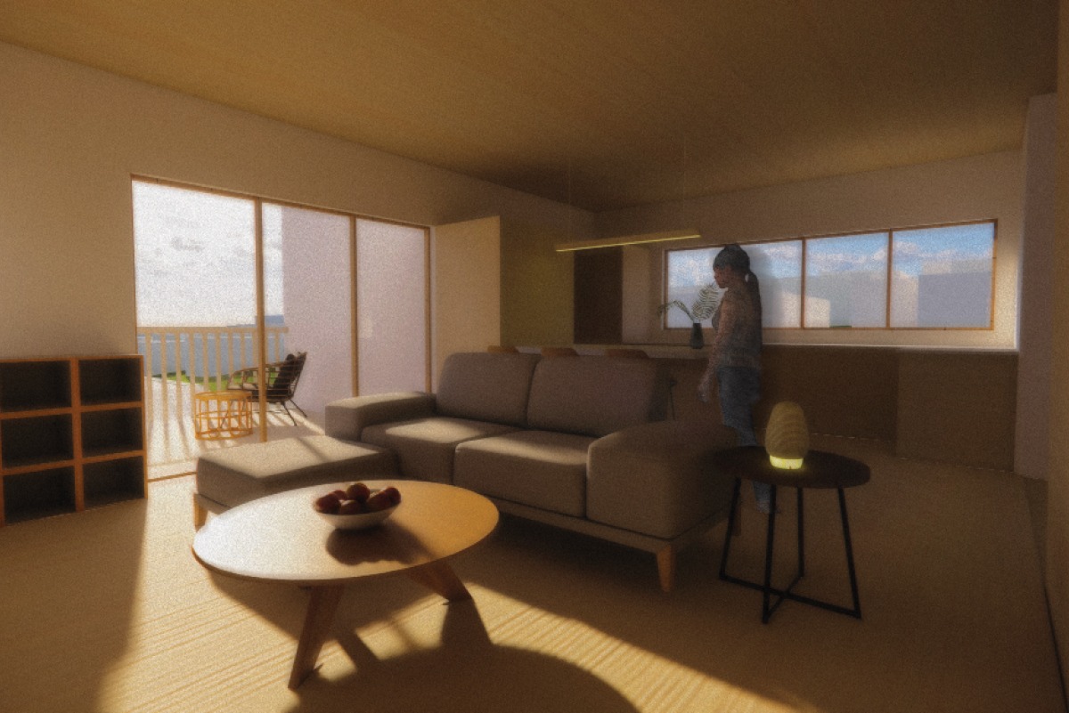 Alight Interior Living Space Second Layout