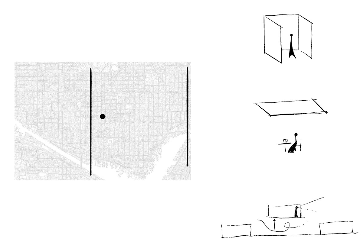 Alight Site Map and Process sketches.
