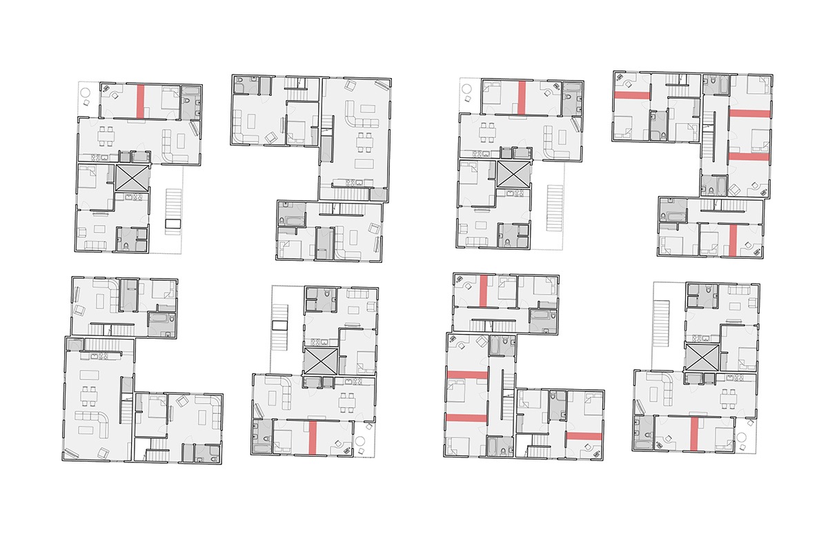 GREENRIDGE HOUSING - Floor 2 and 3