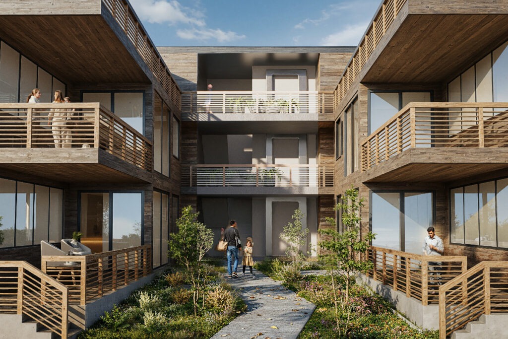 ROOTLINE Courtyard Entrance