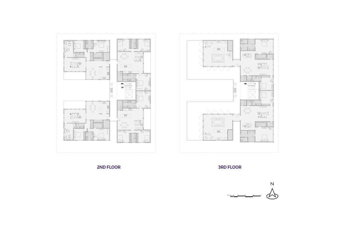 ROOTLINE Second and Third Floor