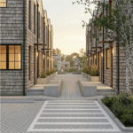 Seahaus rendering of 10-unit townhouse commons