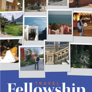 collage image of travel destinations